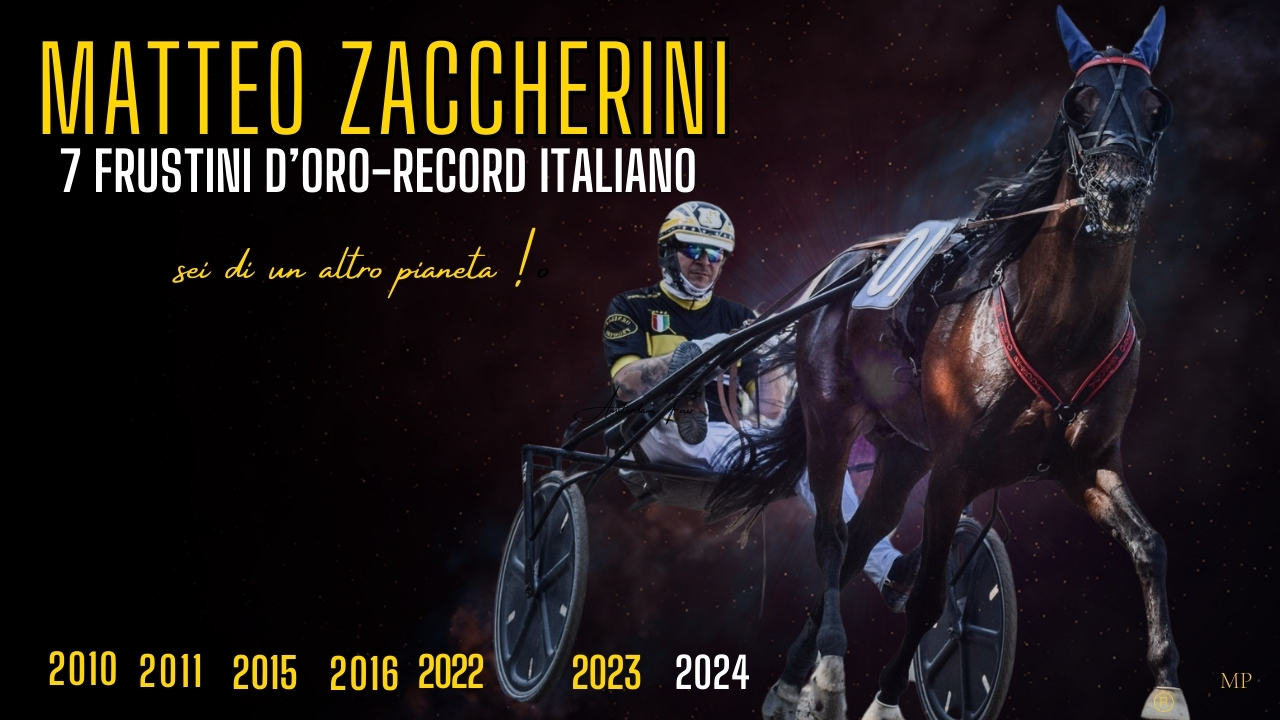 Matteo Zaccherini, il gentleman dei Record: 7 Frustini d’oro e 1000 corse vinte