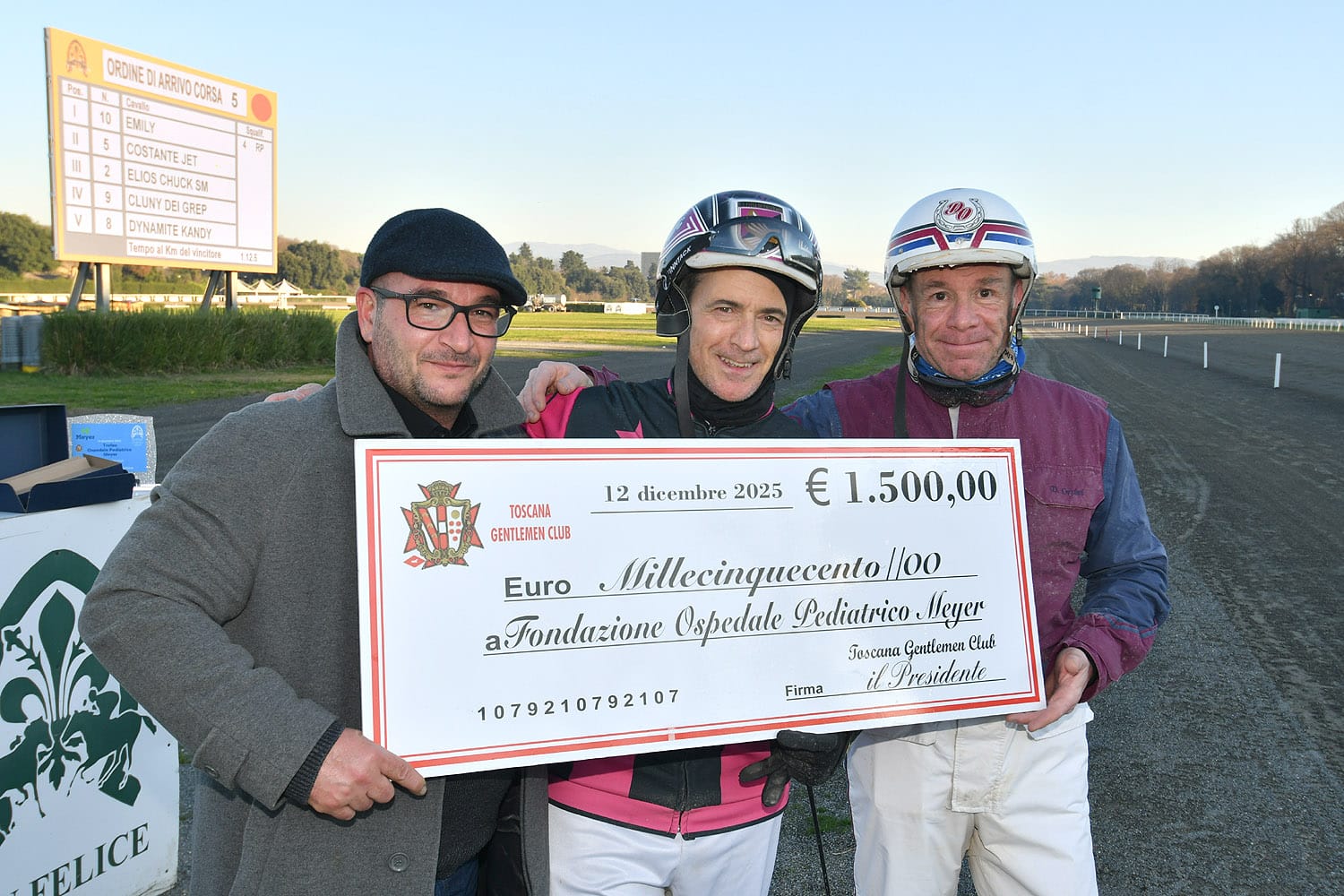 Emily vola e Guido Gnoffo pennella: è loro la 10ª edizione del Trofeo “Io Aiuto il Meyer”